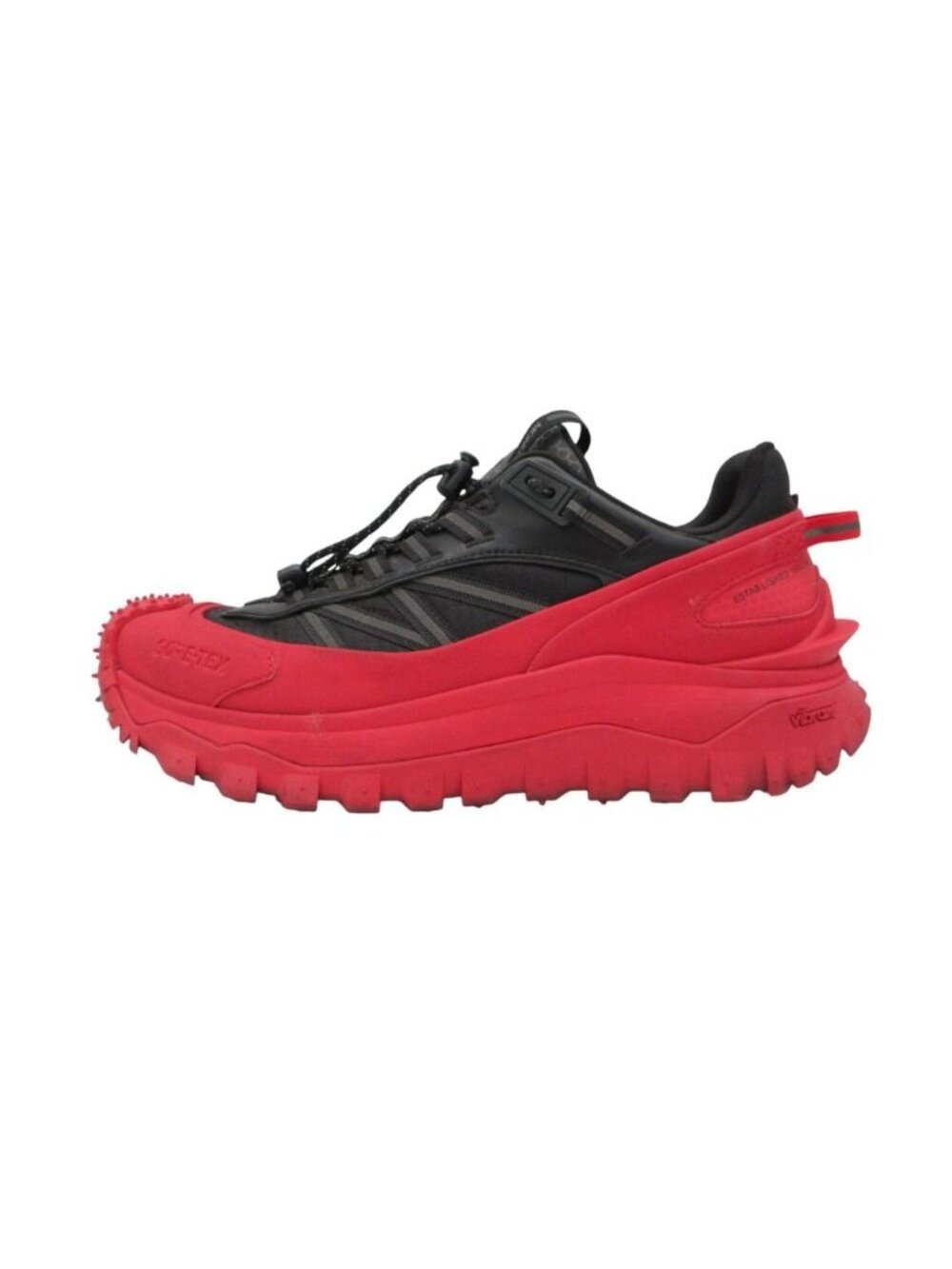 Moncler Sneakers Trailgrip Gtx Trail Grip Gore Tex Low Top Shoes Red Black